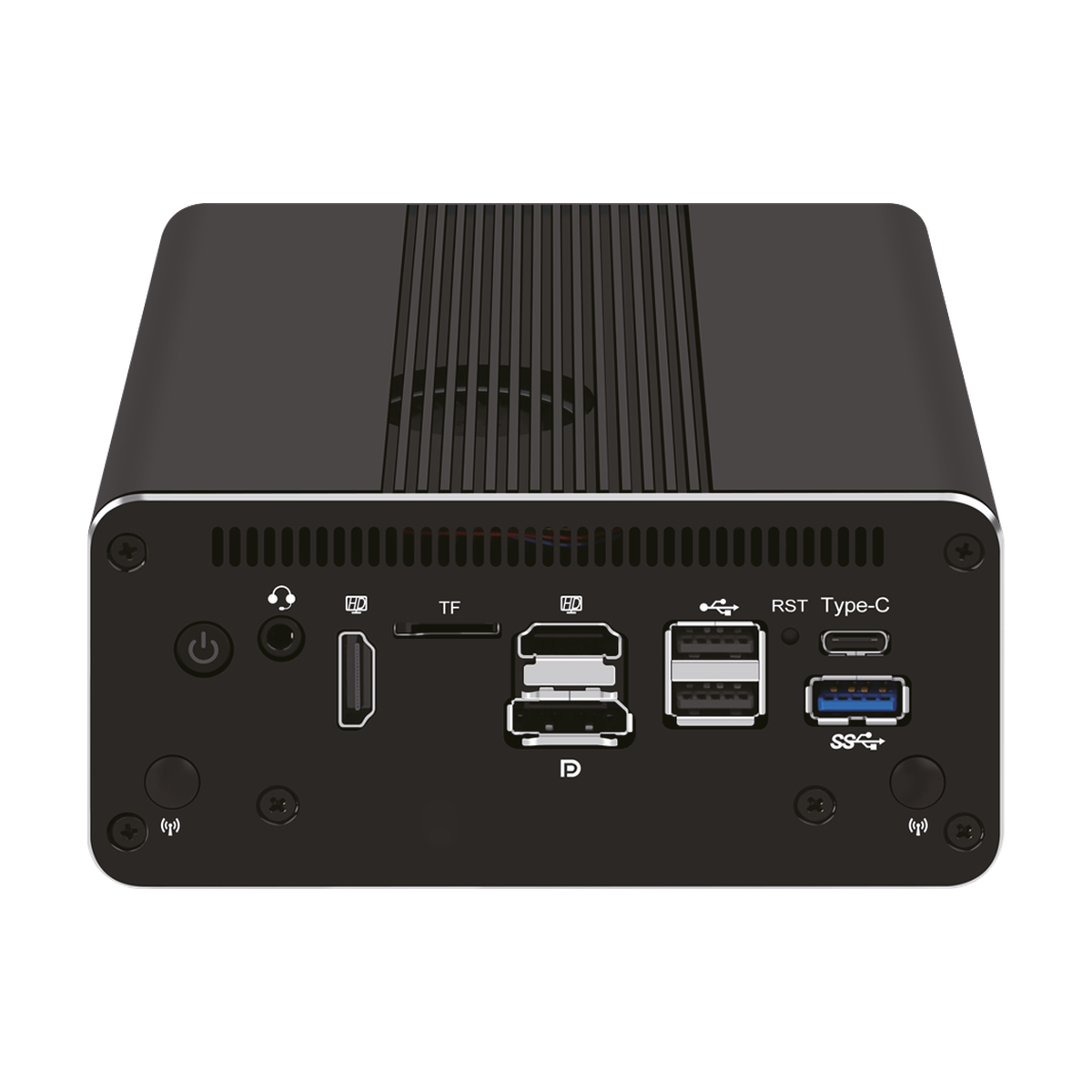 MCNAS12 enclosure and interface view