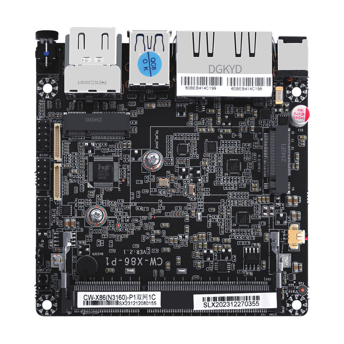 MCSRP3 enclosure and interface view