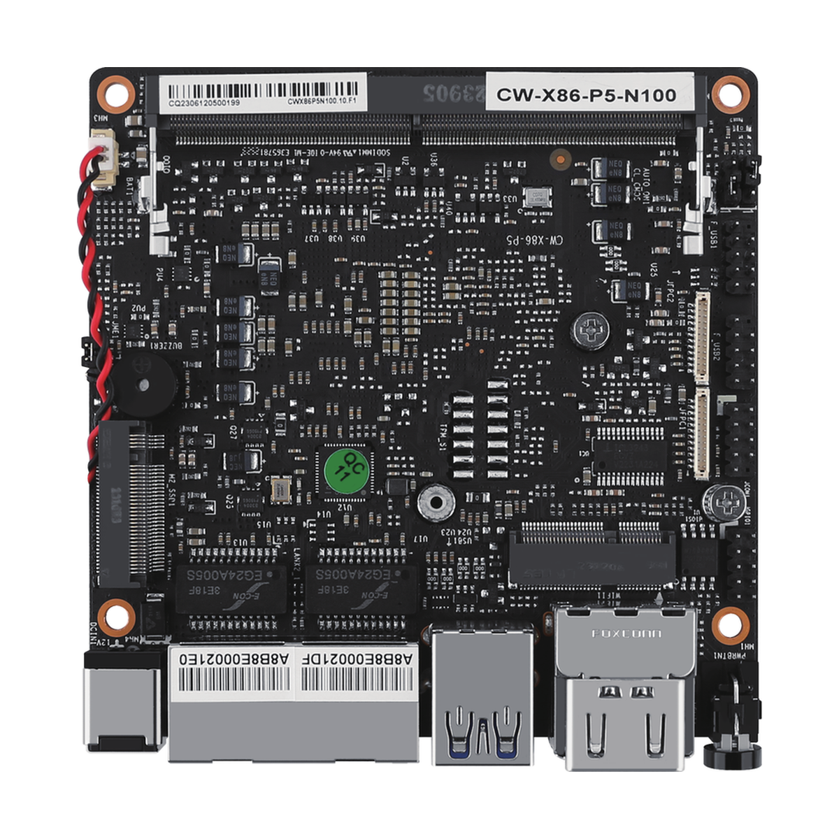 MCSRP5 enclosure and interface view
