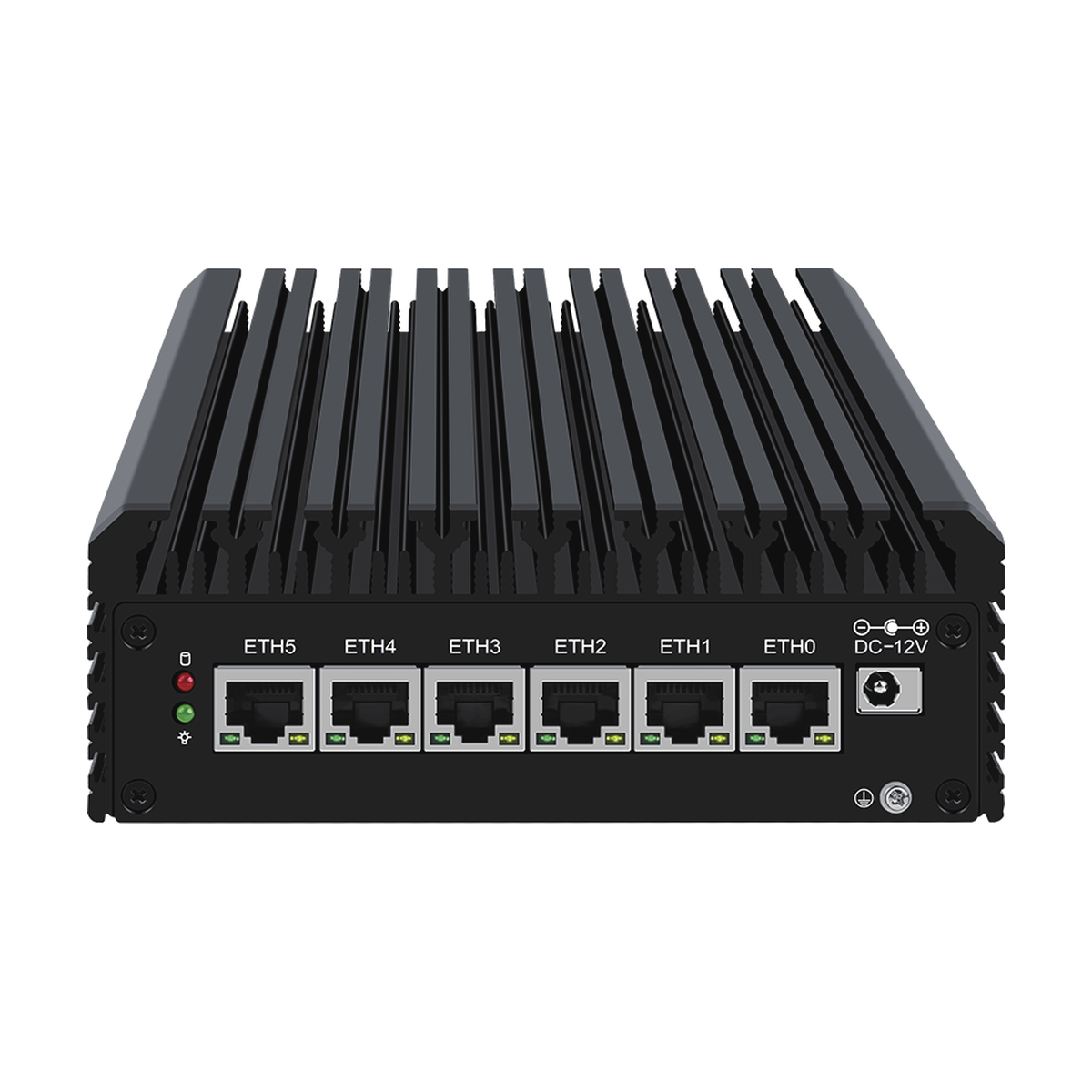 MCSR6N12U enclosure and interface view