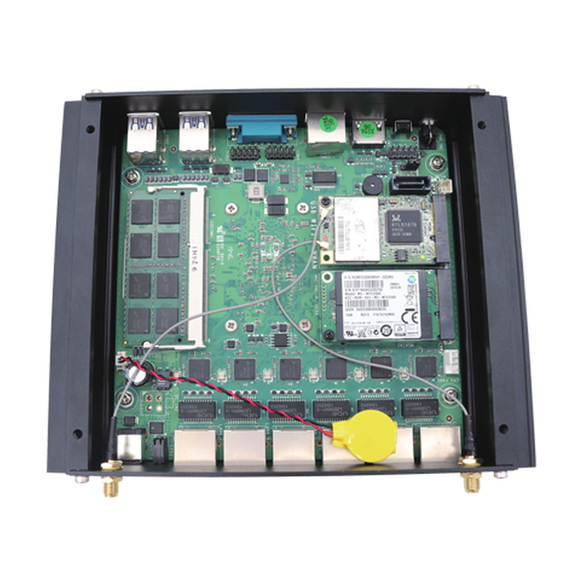 MCSRG7 enclosure and interface view