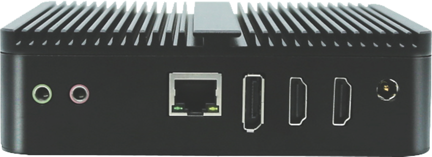 Rear I/O and enclosure layout