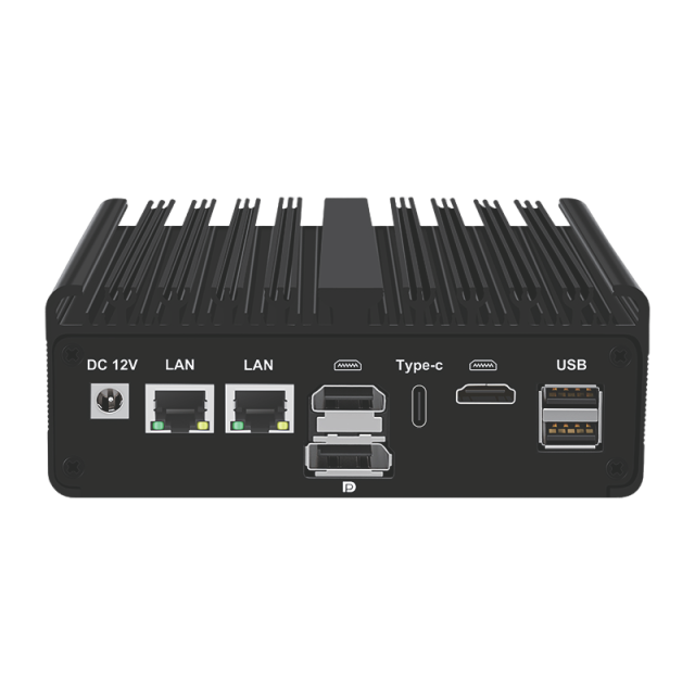 MCIPCB11 rear I/O and enclosure