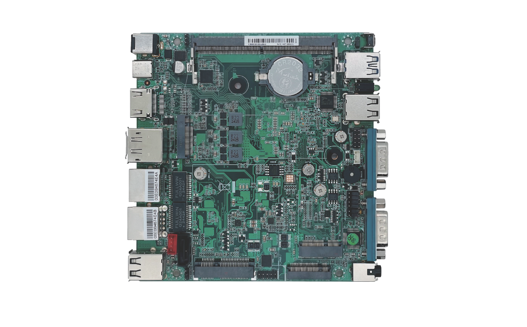 MCIPCB8 internal board layout