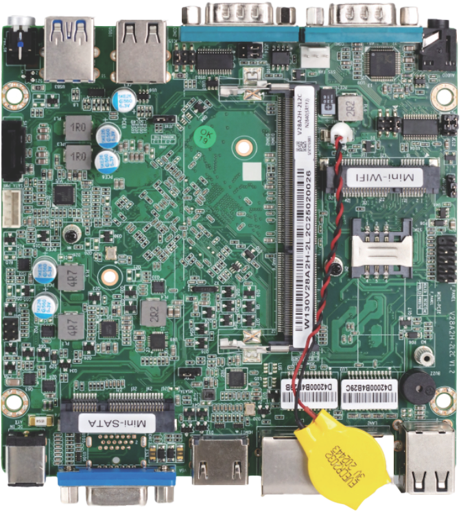 MCIPCB9 internal board layout