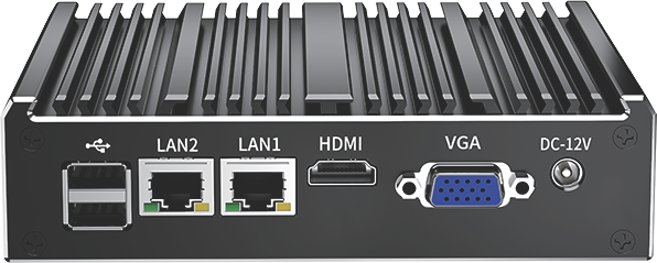MCIPCB9 rear I/O and enclosure