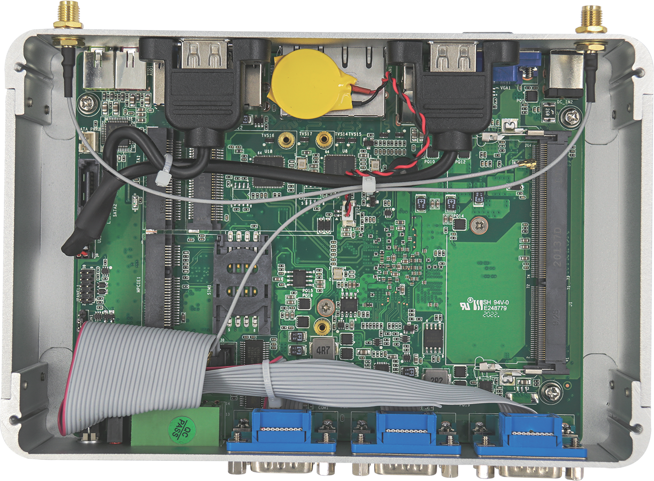 MCIPC2B internal board layout