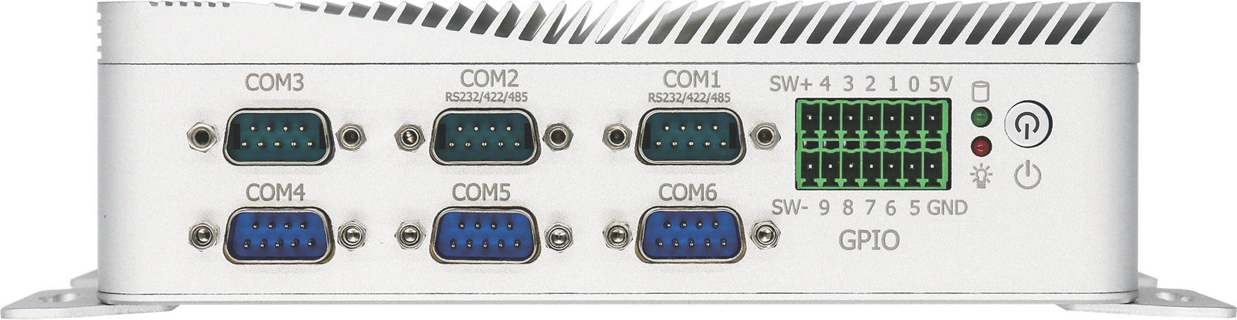 MCIPC2B rear I/O and enclosure